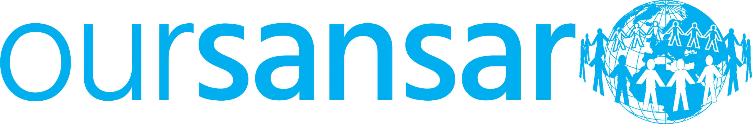 Our Sansar logo, horizontal version
